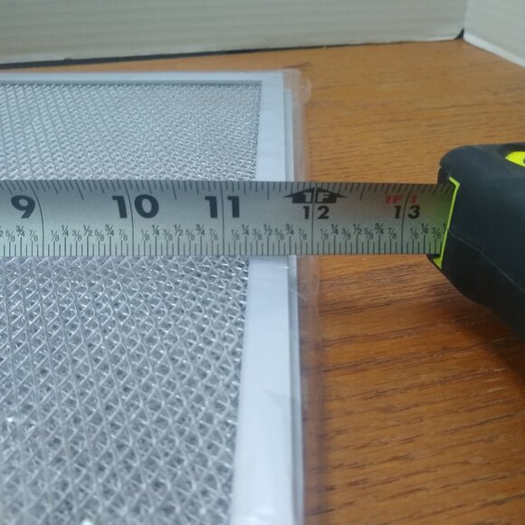 Range Hood 11" X 11" X 3/8" Aluminum Grease Air Filter Factory Filters (2 Pack) - Picture 4 of 6